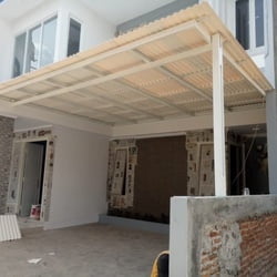 kanopi baja ringan atap alderon rs